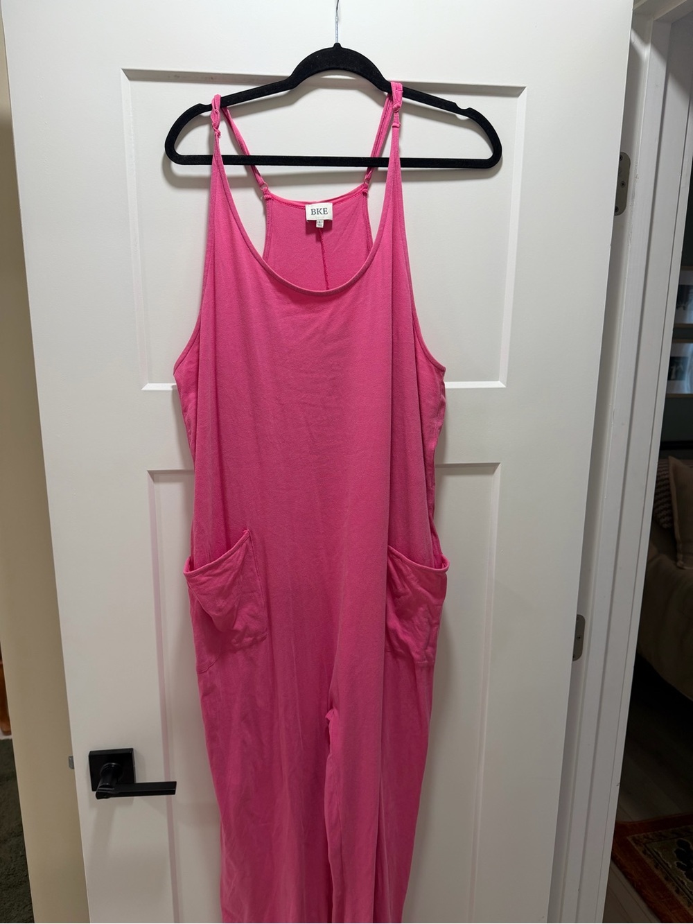 BKE Bright Pink Sleeveless Top